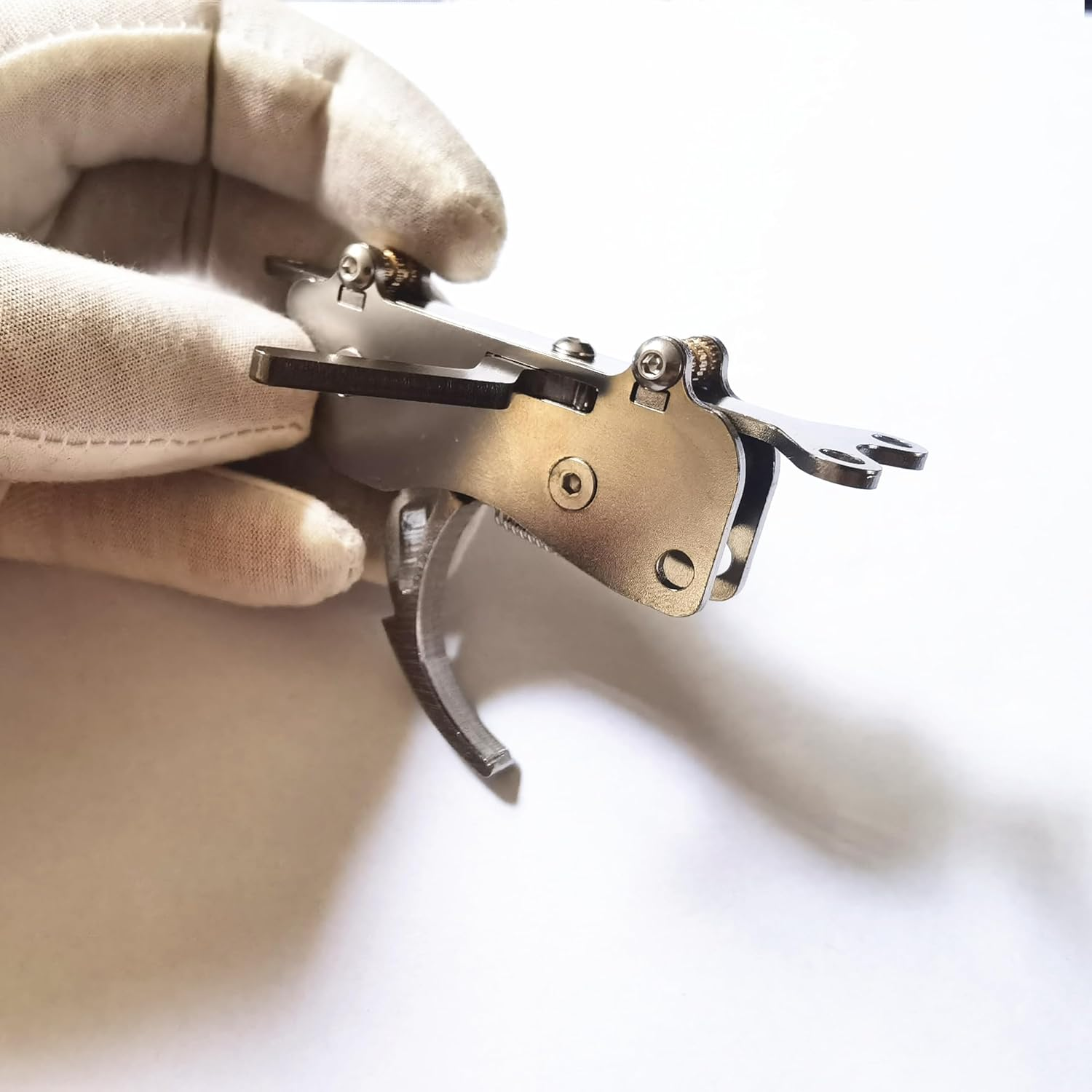 FEIXIA-105A 304 Stainless Steel Fishing Mechanism Submersible Amphibious Full Metal Steel 100 Pounds DIY Speargun Trigger image number 1