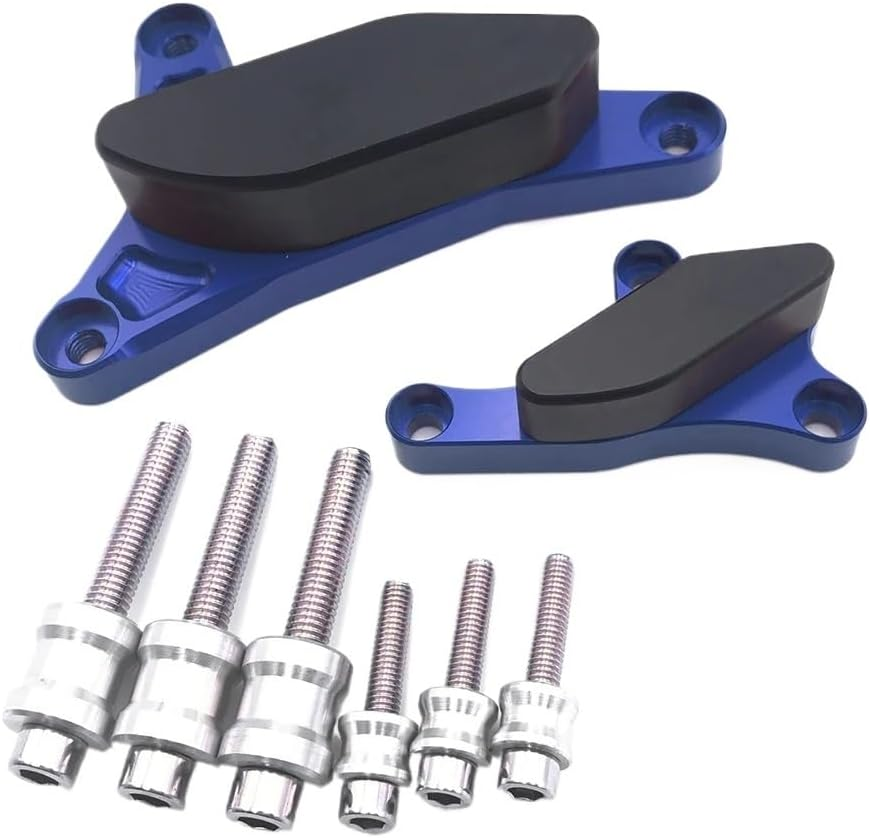 Compatible with YZF R1 2007 2008 YZF-R1 YZFR1 Motorcycle Engine Guard Protection Sliders Crash Pad Accessories(Black)