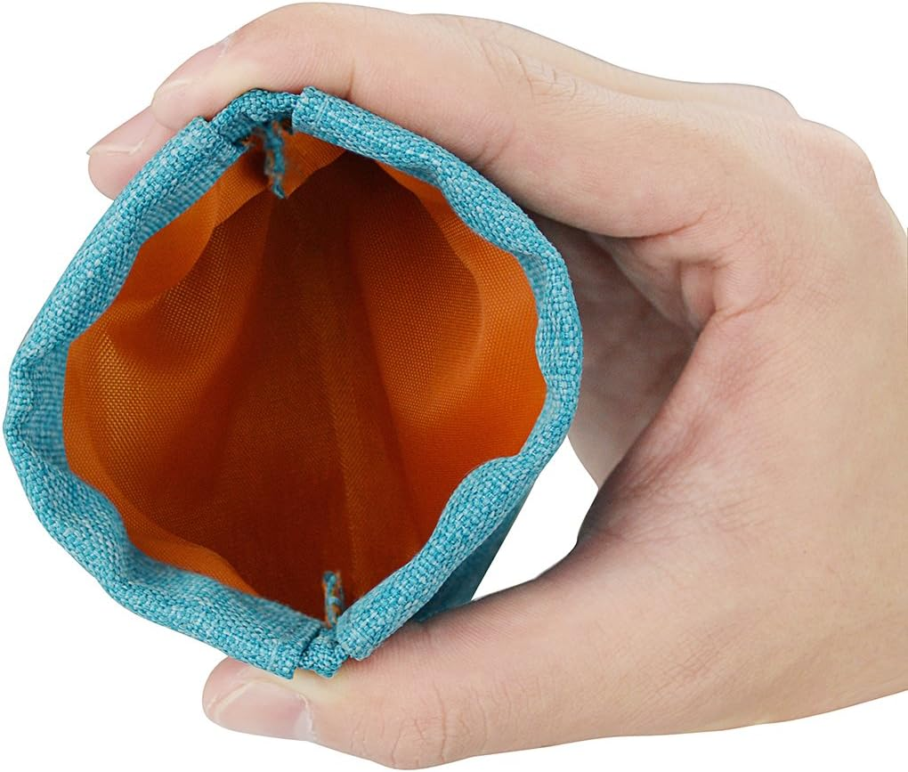 Geekria 2 Pack Sports Earbuds Pouch, Fitness Earbuds Protective Case, In-Ear Headphones Travel Bag Compatible with Anker Soundbuds Sport, EP-B13, Jabra Wave, Stealth (Blue)