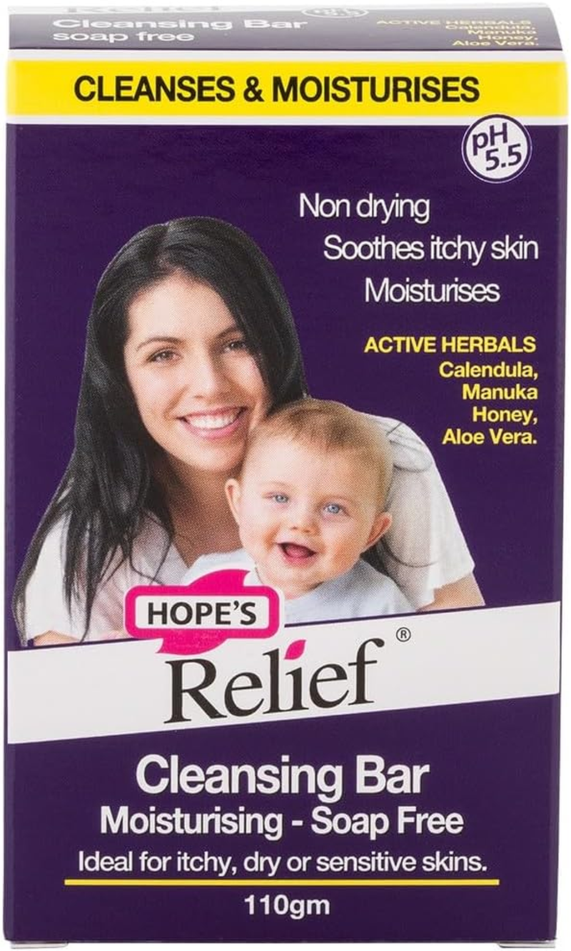 Hopes Relief Soap Free Cleansing Bar 110 G