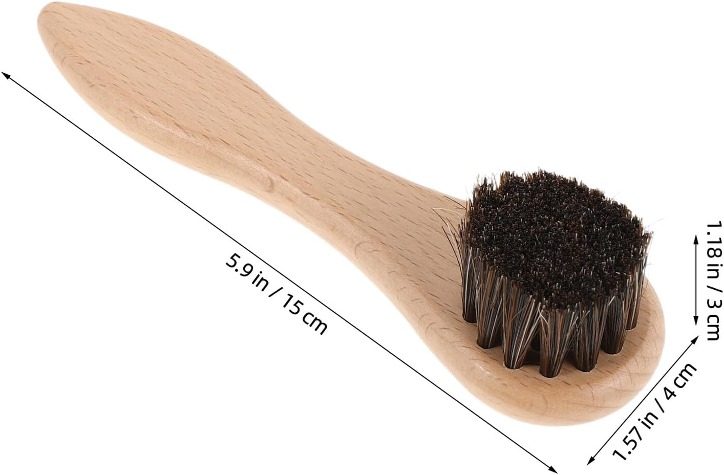 COHEALI 2Pcs Hamster and Guinea Pig Bath Brush Set with Soft Bristles, Wooden Handle Pet Grooming and Bathing Tool for Small image number 4