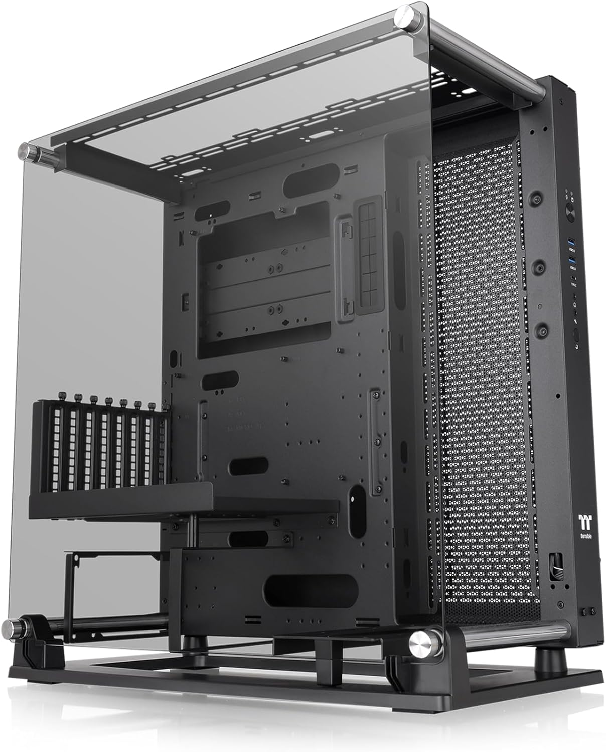 Thermaltake Core P3 Pro Tempered Glass Mid Tower Case Black Edition (CA-1G4-00M1WN-09) image number 4