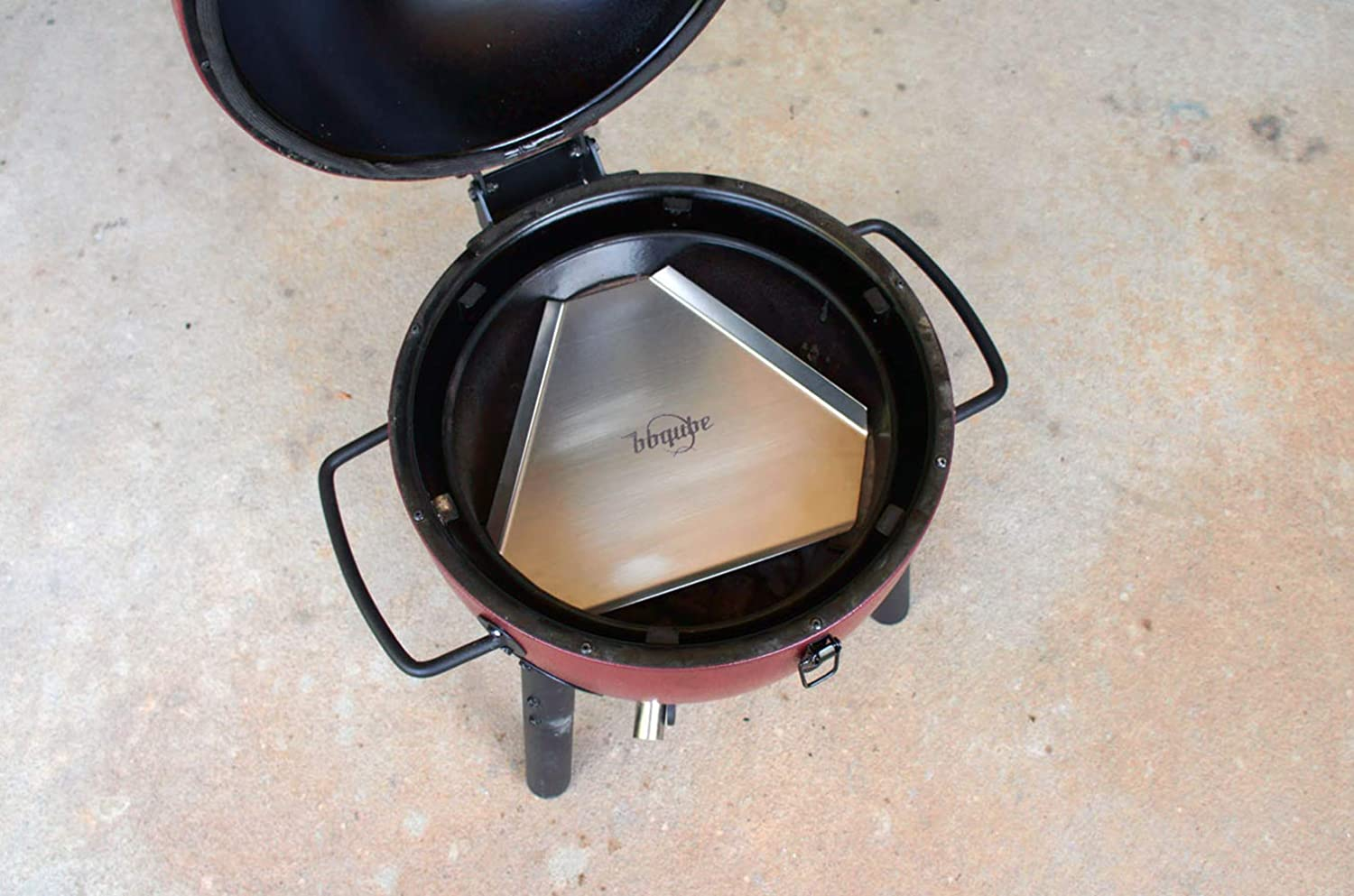 Heat Deflector/Drip Pan for Akorn Kamado Jr. Charcoal Grill image number 1