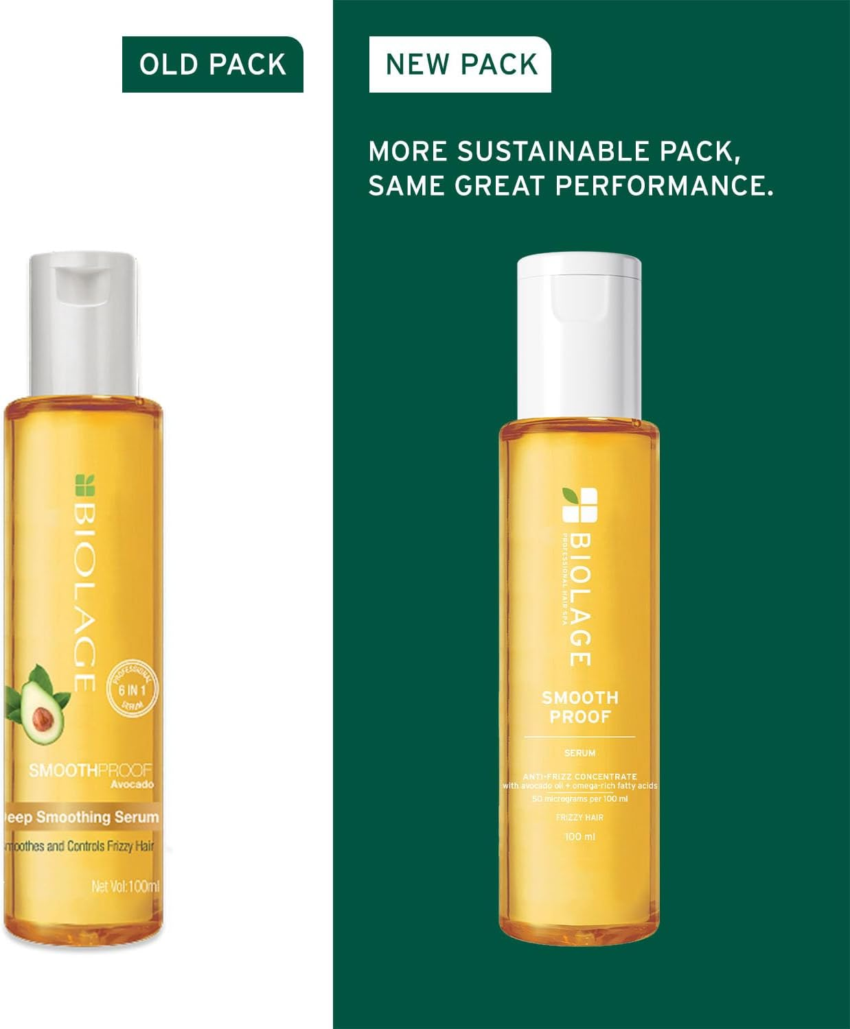 Biolage Smoothproof Deep Smoothing 6-In-1 Professional Hair Serum for Women & Men for Frizzy Hair image number 6