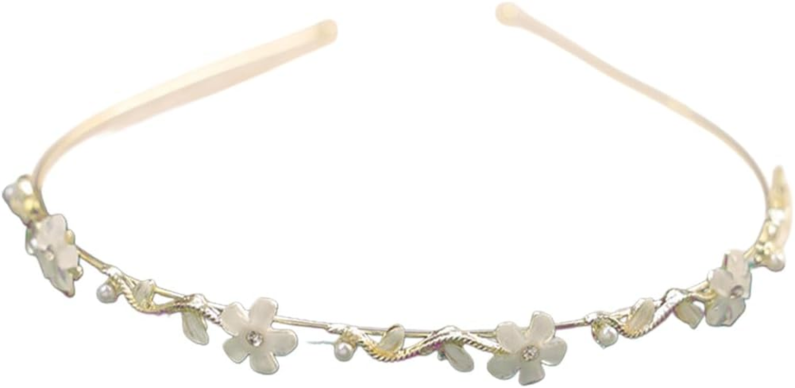 MIRKUZI Fashion Headbands for Women, 1 Communion Headband for Girls and Bride, Silver Hair Accessories, Perfect for First Holy Communion, Weddings and Special Occasions image number 1