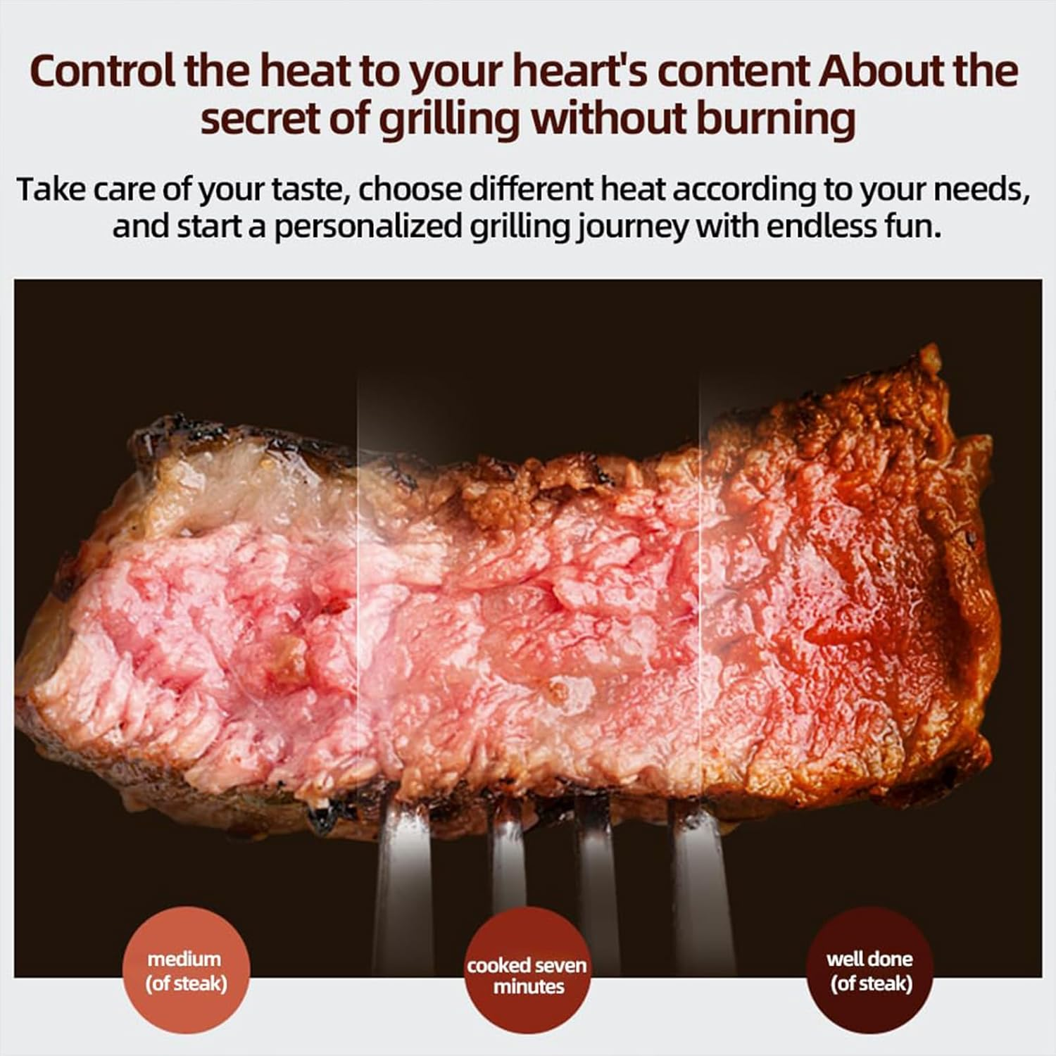 Smokeless Electric Hot Pot & Grill Combo, Large 72X26Cm Non-Stick Design, 3 Adjustable Heat Levels, Easy to Clean