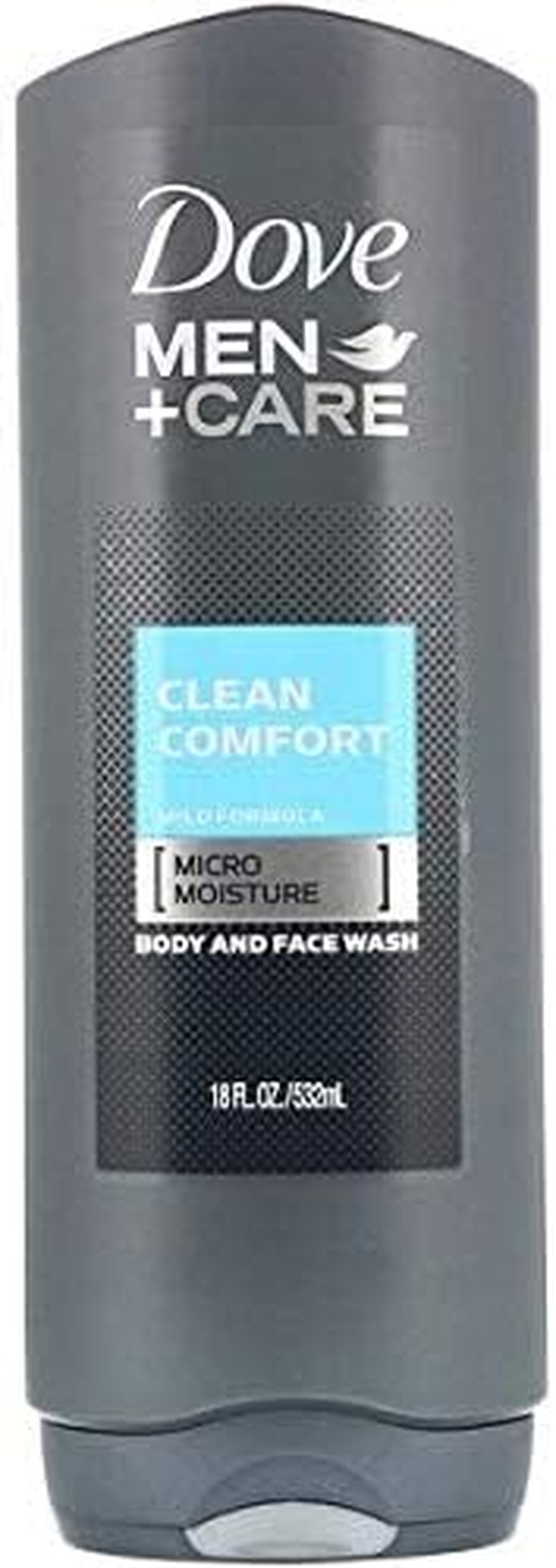 Dove Men +Care Body & Face Wash, Clean Comfort, 18 Fl Oz