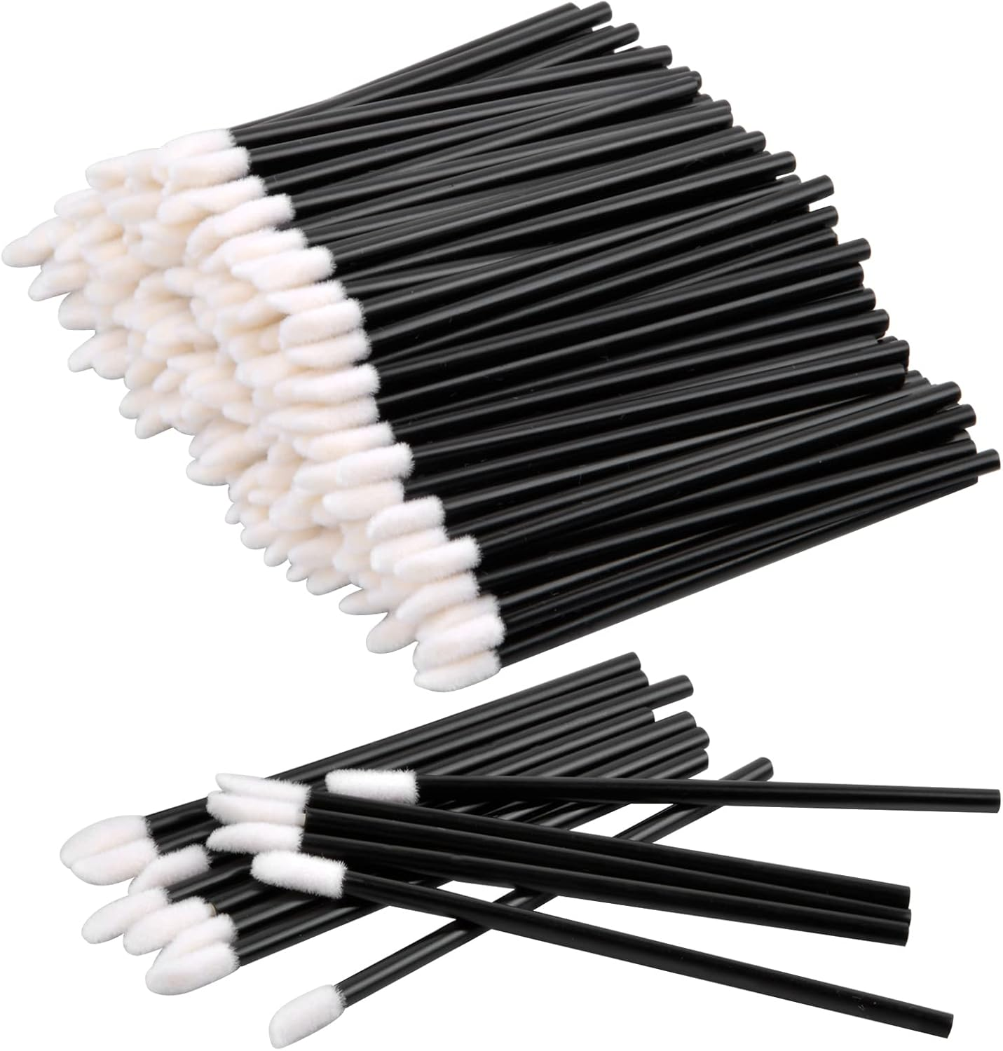 200Pcs Disposable Lip Brushes, Lipstick Makeup Brush, Disposable Lipstick Applicator, Lip Gloss Brush, Concealer Brush Applicator, Wands, Makeup Brush for Makeup Tool image number 5