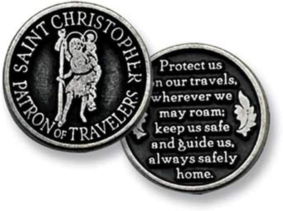 Cathedral Art Saint Christopher Pocket Token, 1-Inch