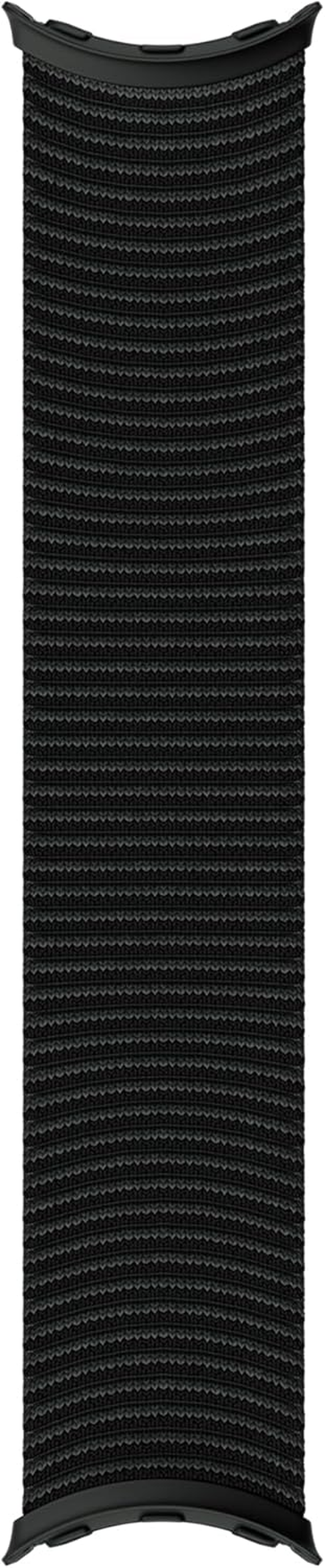 Elastic Multicolour Strap for Google Pixel Watch - Only Compatible with Pixel Watch 3 and 4 (45Mm) - Obsidian/Hazel, Medium (Made by Google)