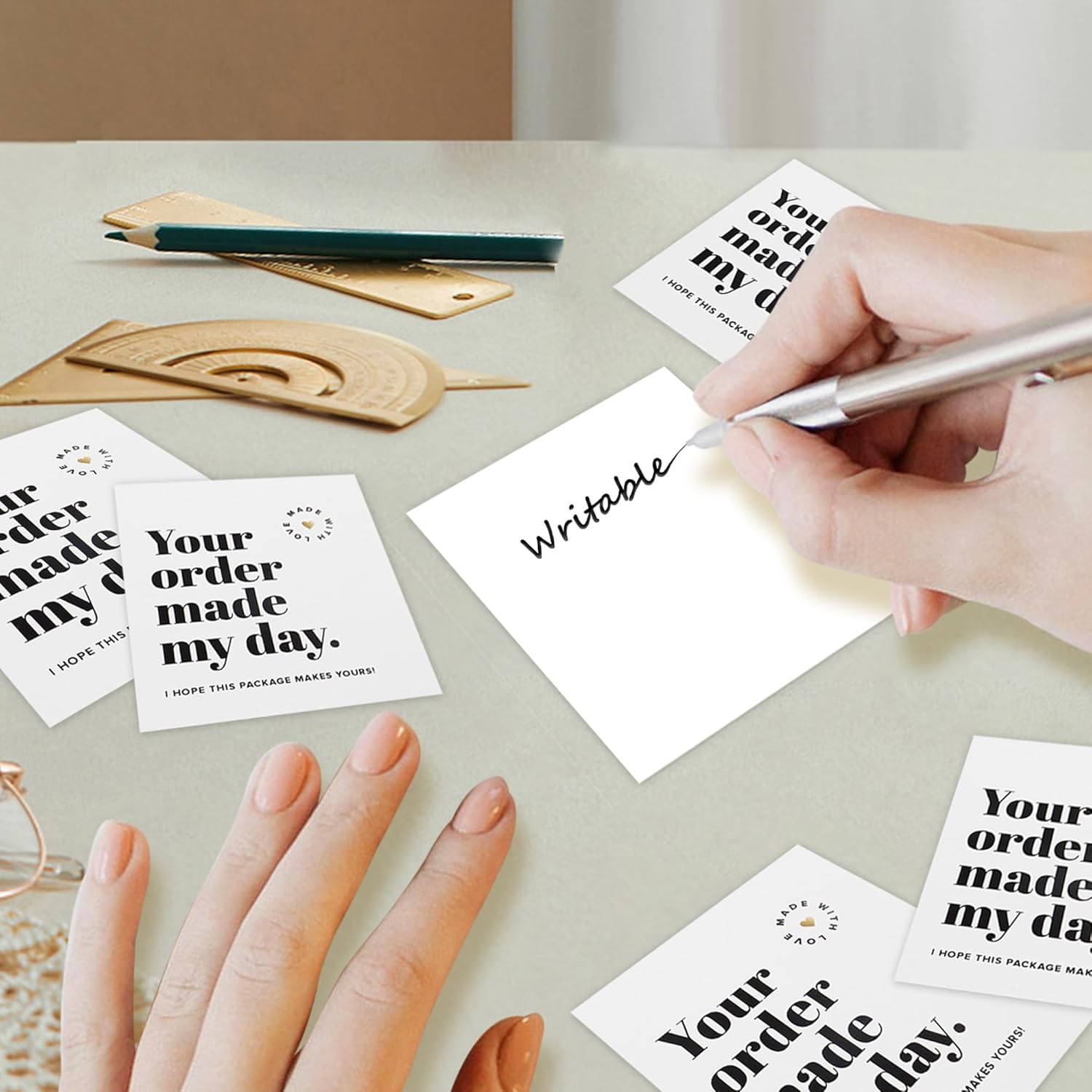 150 Pcs Thank You Cards Small Business, Thank You for Your Order Cards, Customer Appreciation Cards for Shop Online, Thank You for Supporting My Small Business Cards (150 Pcs)