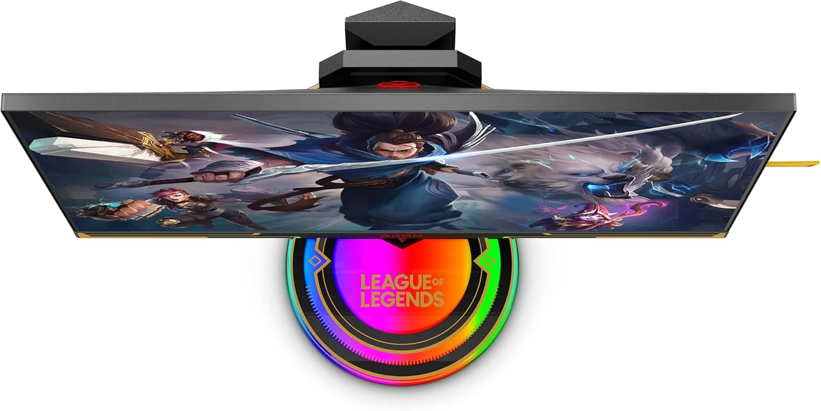 AOC Agon- 27 Inch QHD Gaming Monitor, 170Hz, IPS, 1Ms GTG, League of Legends Light FX Sync, HDR 400 (2560 X 1440 @ 170Hz, 400 Cd/M&sup2; HDMI 2.0 / DP 1.4 / USB 3.2), Black (AG275QXL) image number 4