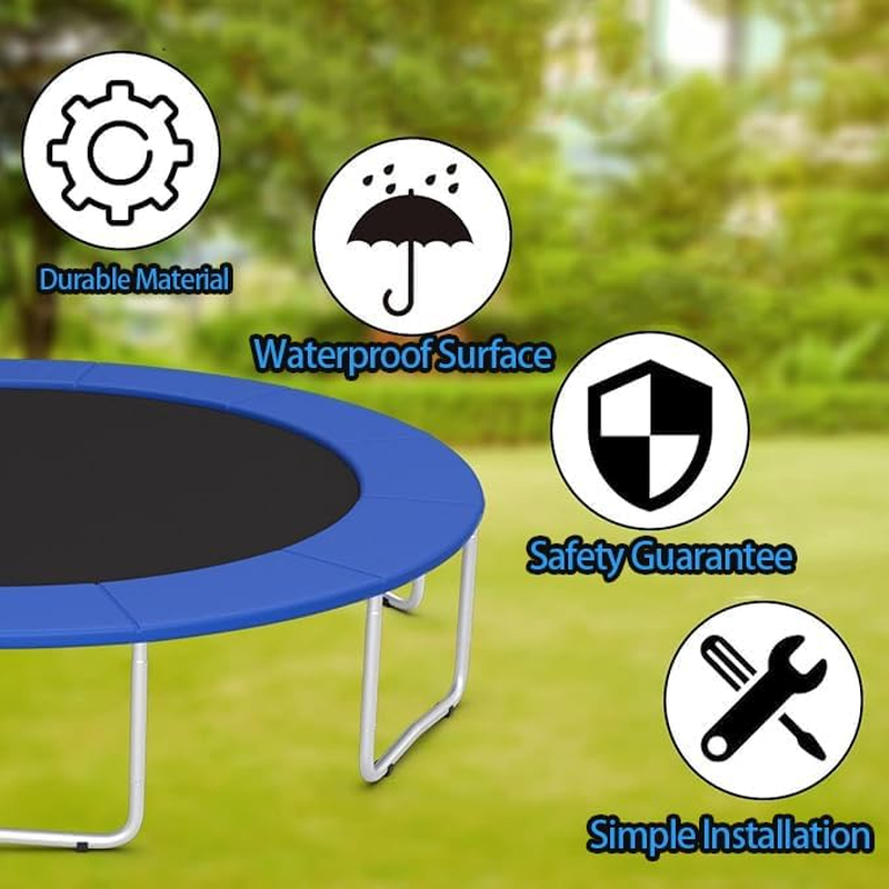 WEZCHUGHAOL Trampoline Spring 8Ft 10Ft, Replacement Trampoline Padding, Replacement Trampoline Surround Pad, Waterproof Safety Guard Spring Padding