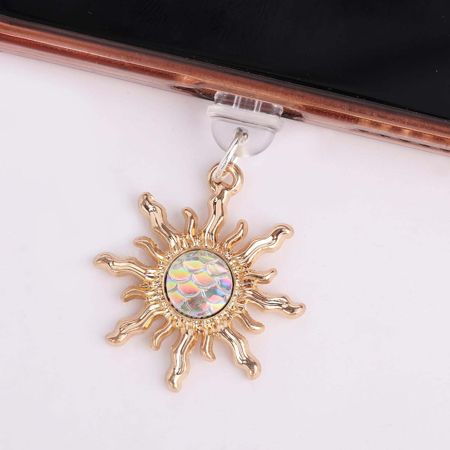 8Pcs Cute Dust Plug Charm Compatible with Kindle & Phone & Electronic Devices Type-C Charger Port, Fun Dust Plug Pendant for Electronic Devices Accessory image number 6