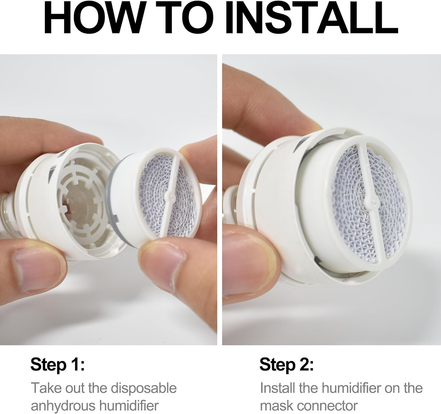 12 Packs CPAP Humidx plus Compatible with Resmed Airmini &Airfit N20 &P10, Improve Humidification of Airstream, Resealable & Convenient Storage, Great-Value CPAP Accessories Supplies by Airsmart image number 2