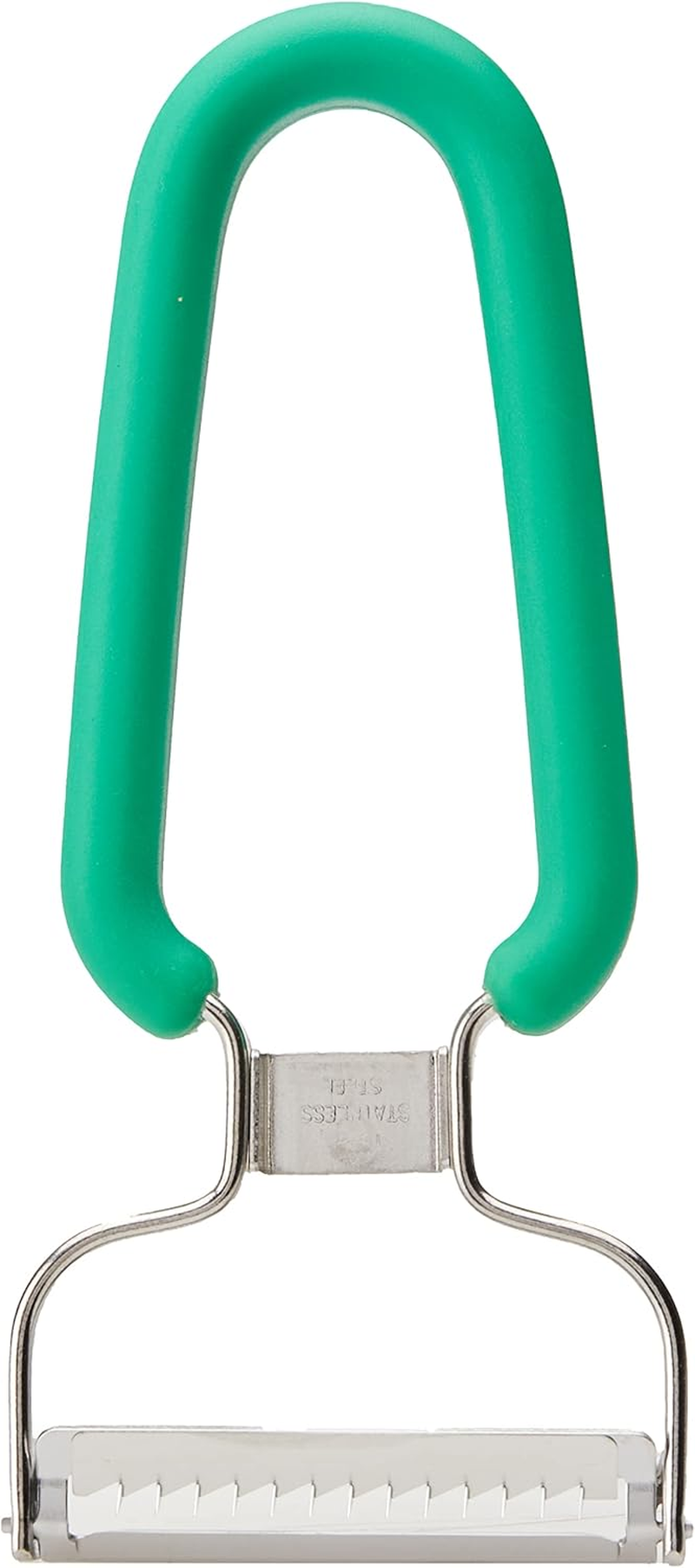 Savannah SAV-0503 Julienne Peeler with Super Sharp Japanese Steel Blade for Cutting Fruit and Vegetables 45 Millimetre Blade Green image number 1