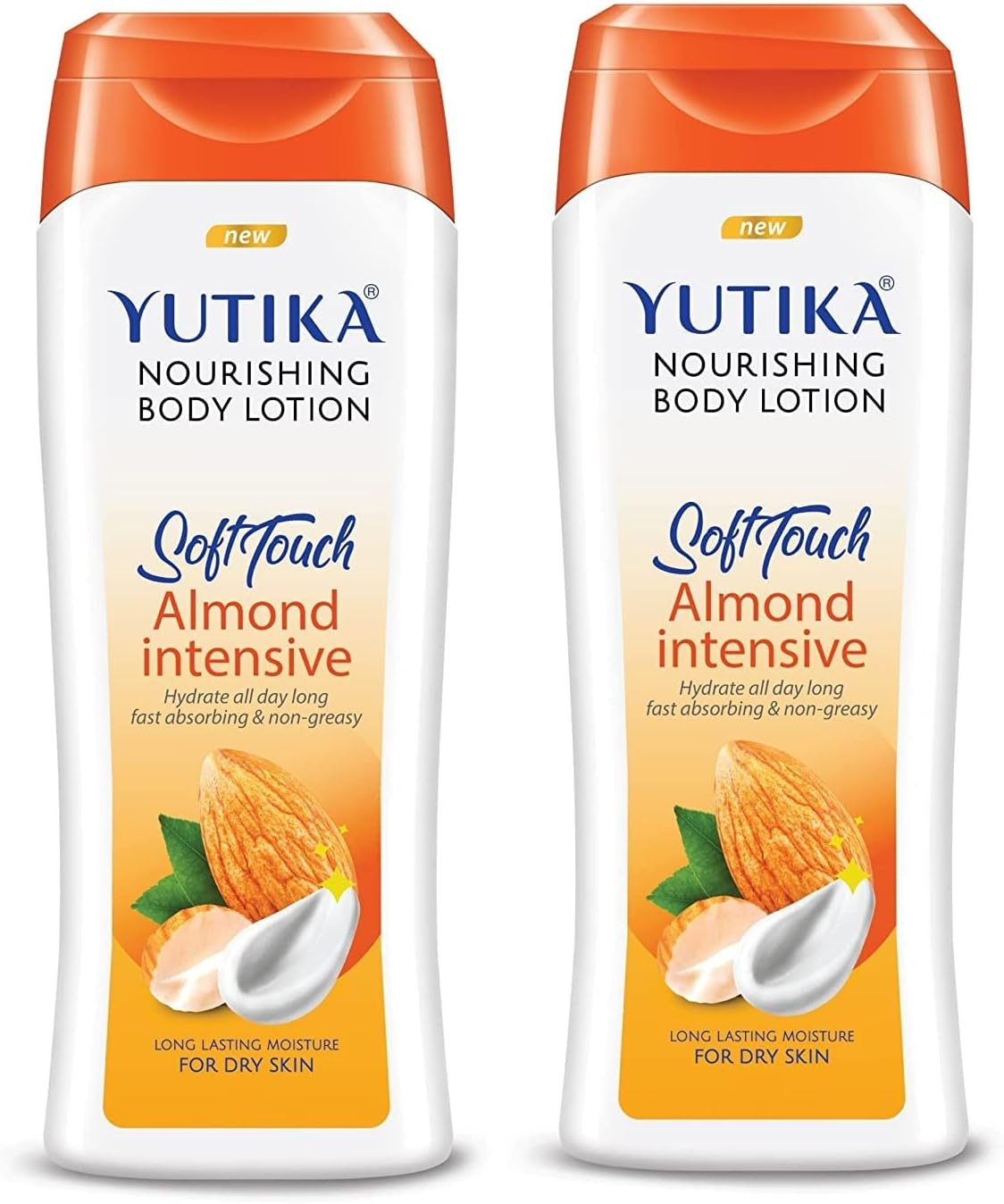 Yutika Nourishing Soft Touch Body Lotion Almond Intensive 300Ml (Pack of 2) image number 4
