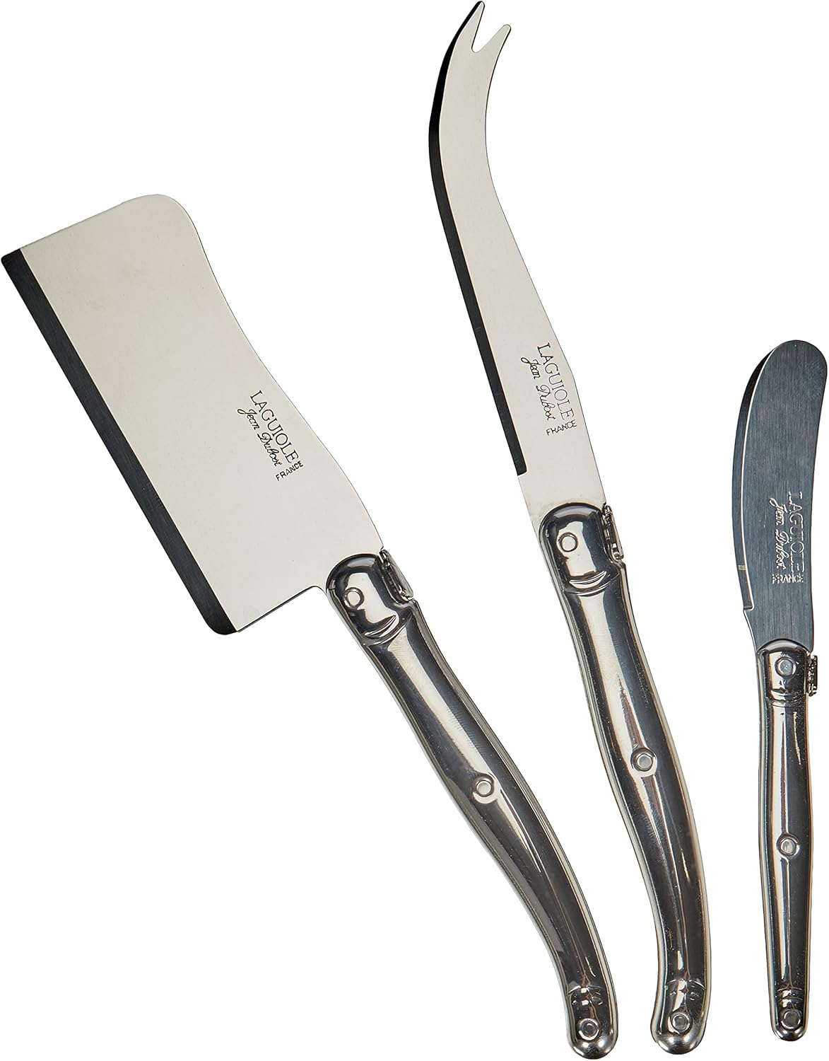 Laguiole Jean Dubost 97616 Cheese Set of 3 Stainless Steel image number 1