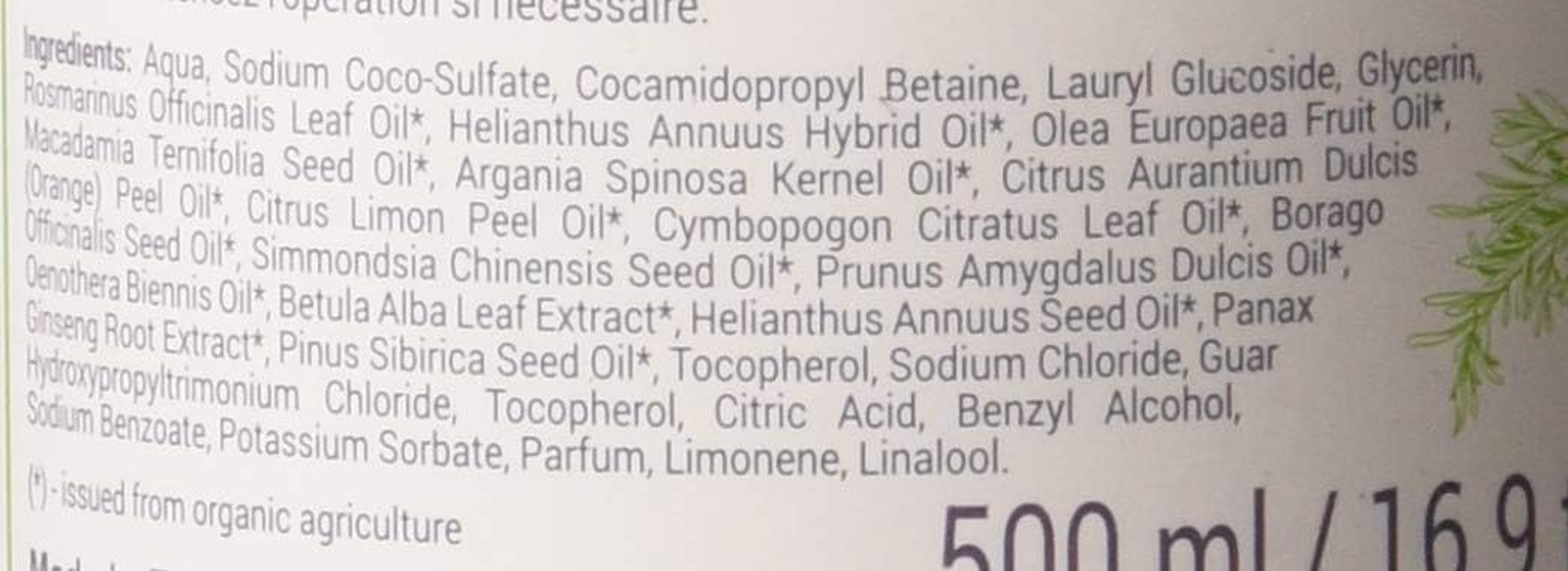 EUROBIO LAB KONOPKA'S STRENGTHENING SHAMPOO 500 Ml