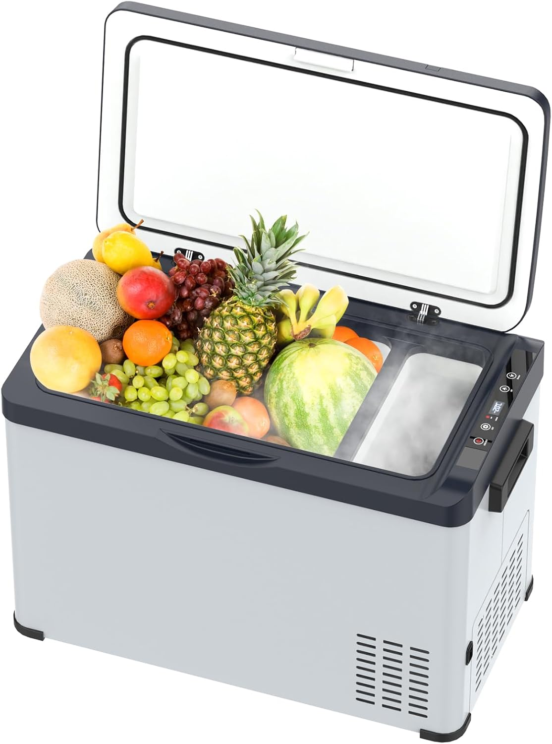 ADVWIN 12V Car Refrigerator, 20L Portable Car Fridge Freezer Compressor Cooler, 12V DC 220~240V AC for Truck Van RV Camper SUV Travel Camping Road Trips image number 6