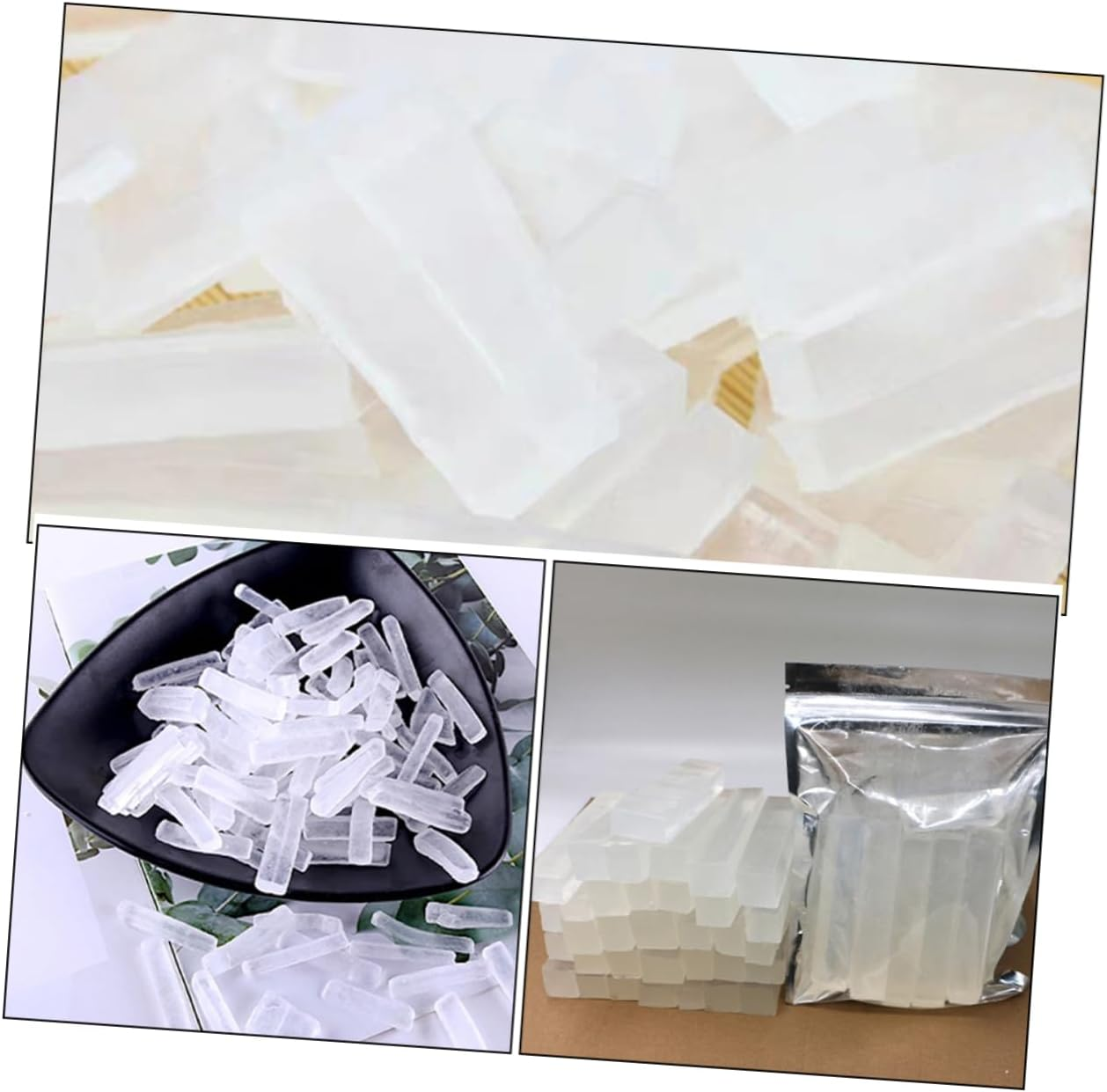 JEWEDECO 1000G Moisturizing Melt and Pour Soap Base for Soap Making DIY Natural Ingredients image number 3