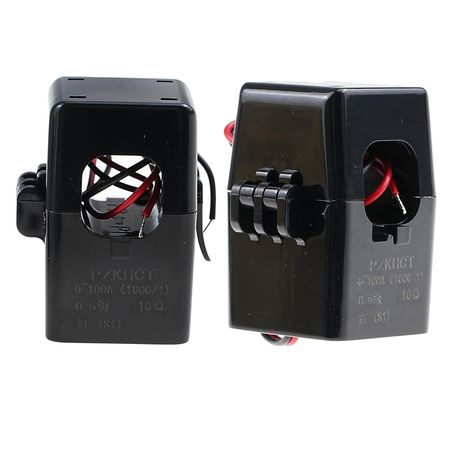 AC Current Digital Mmeter AC 80-260V 100A LCD Display Current Voltage Power Energy Current Meter Voltmeter Multimeter Universal Strip Split Type Current Transformer CT image number 1