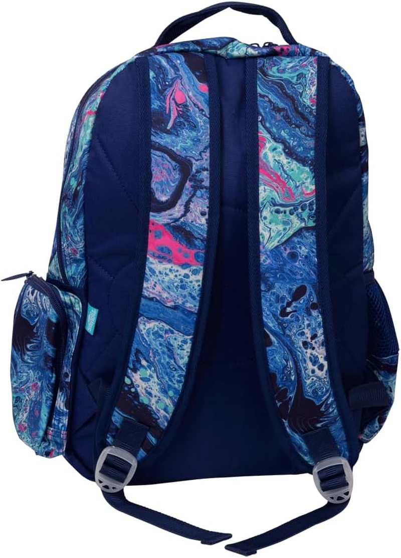 Big Kids Backpack, Kids Backpack, Schoolbag, School Bag, School Backpack - Liquid Marble image number 2