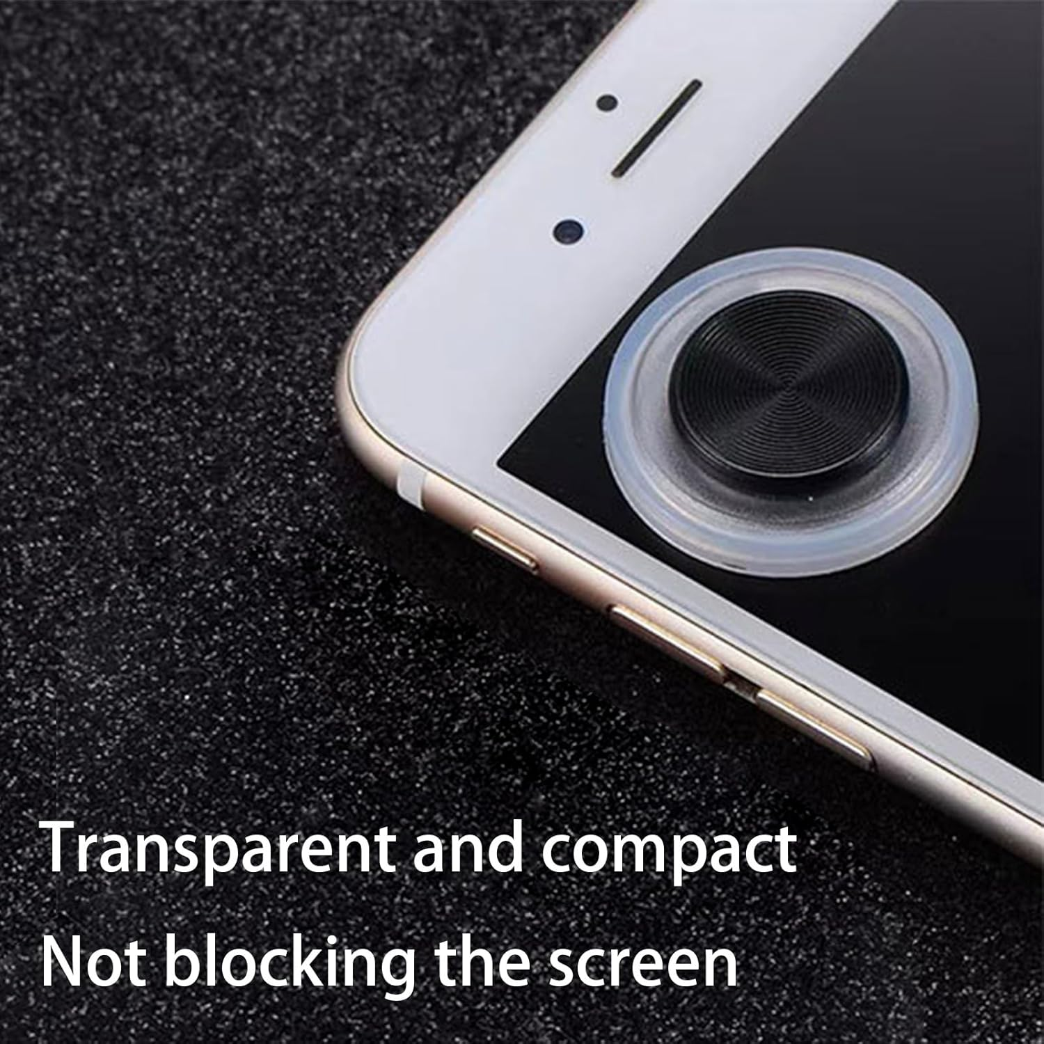 RIBHNXHI 2 Pack Mobile Phone Game Joystick Game Control, Touch Screen Joypad Controller for Ipad Iphone Android with Small Case, Funny Game Stick for Tablets and Smartphones, White and Black