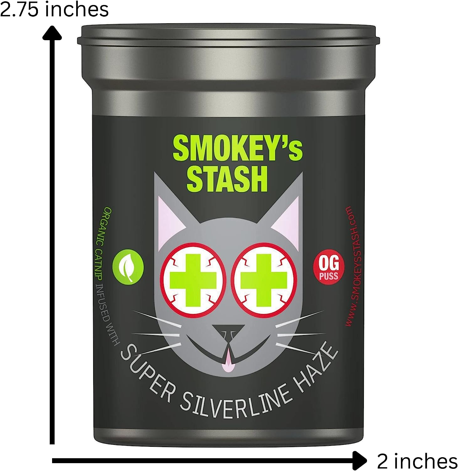 Smokey'S Stash Silvervine Haze Potent Catnip and Silver Vine Blend for Cats image number 4