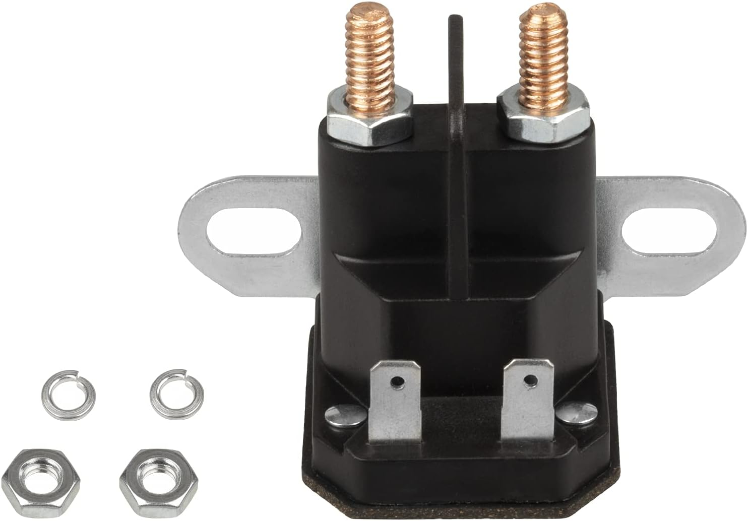 AM138068 Starter Solenoid Fit for John Deere Riding Mower, 725-04439 Solenoid Fit for MTD Troy Bilt Cub Cad LT1042 RZT50 and John Deere LA145 L105 L130 Tractor, 12V Solenoid image number 4