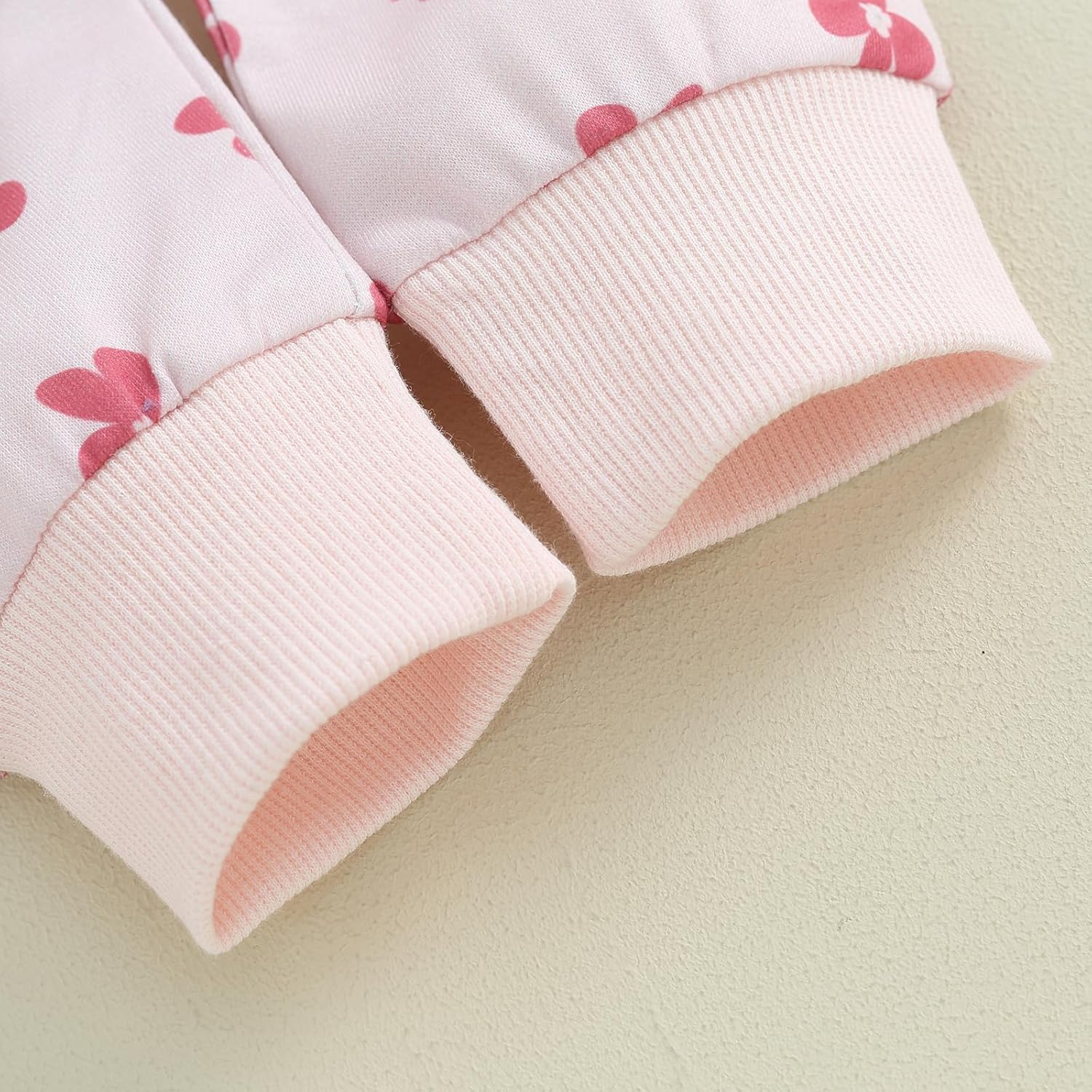 Bufarromio Toddler Baby Fall 2 Pcs Clothes Set Cute Embroidery Tracksuit Pants Set for Baby Boy Girls Casual Long Sleeves Sweatshirt Outfits image number 5