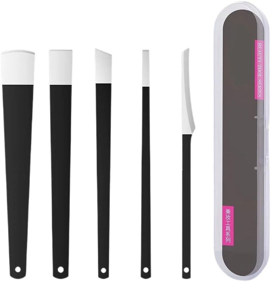 JEYORZY 5 Piece Pedicure Set Foot Care, Stainless Steel Pedicure Knife Kits with Storage Box, Stainless Steel Removal Kit, Manicure Nail File Pedicure Foot Care Tools for Hand Feet