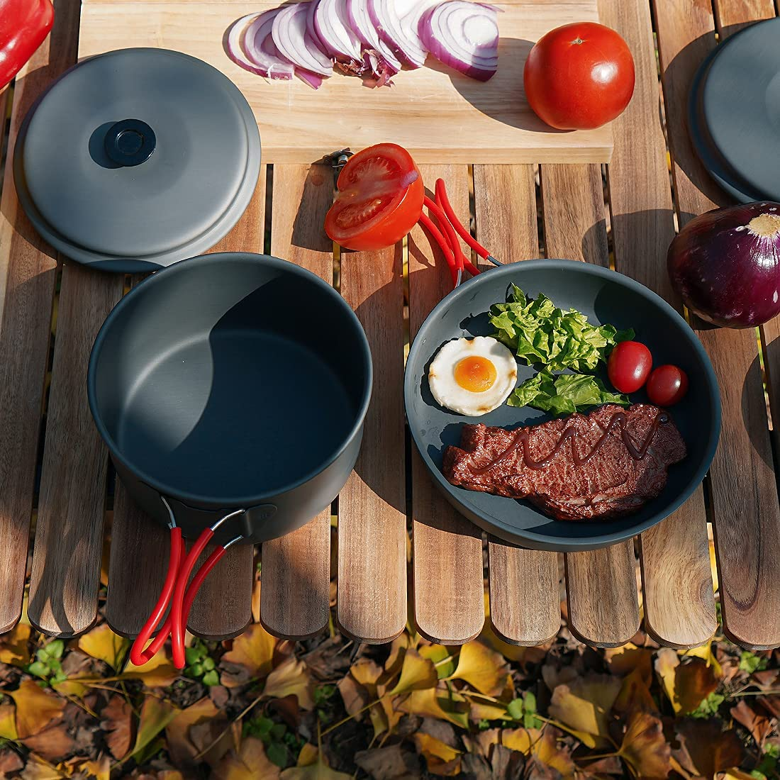 Alocs Multifunctional Camping Cookware. image number 5
