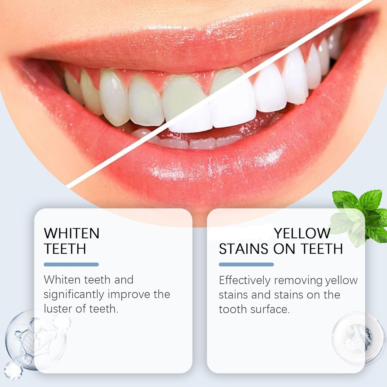 Hydroxyapatite Toothpaste for Enamel Protection, 7.5% Hydroxyapatite Toothpaste, Protect Tooth Enamel, Tooth Strengthening, Gentle Mint, Daily Protection, Long-Lasting Fresher Breath (2Pcs) - 3Pcs image number 3