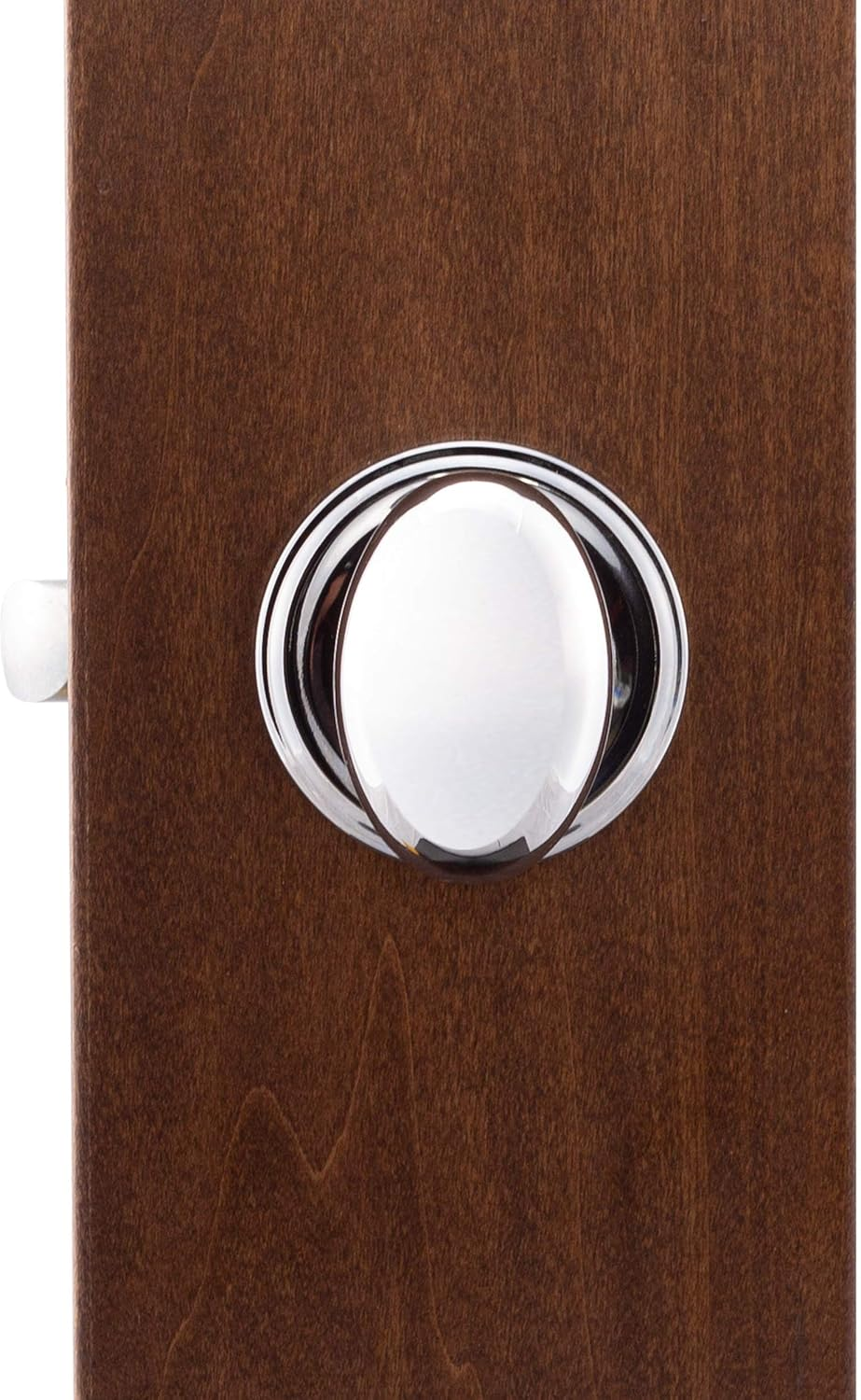 Copper Creek EK2020PS Egg Door Knob, Passage Function, 1 Pack, in Polished Stainless