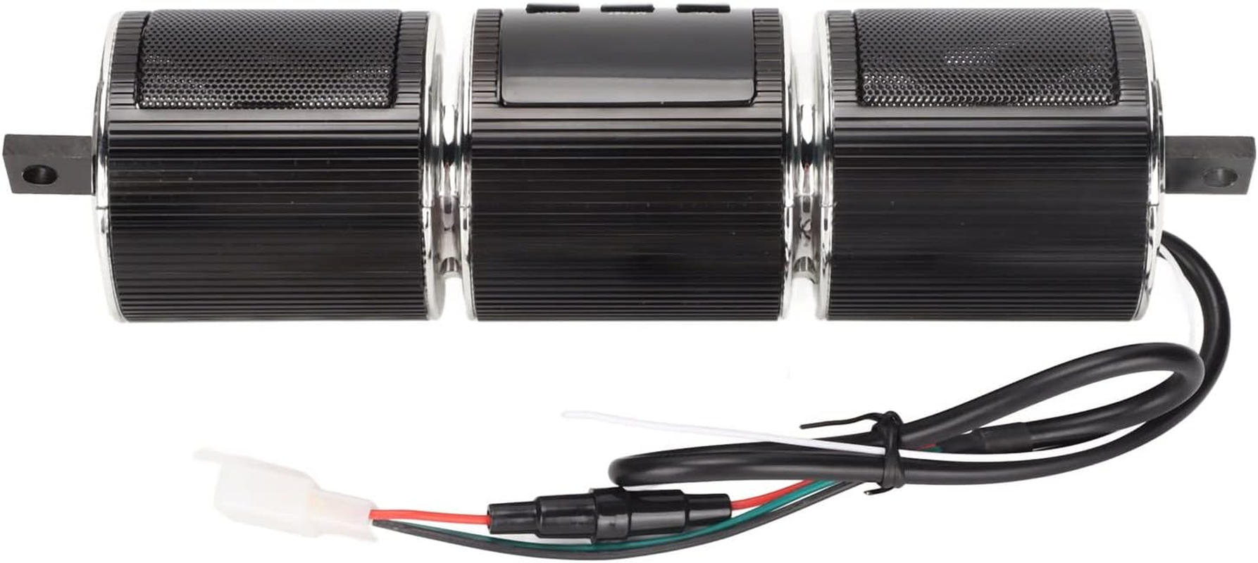 Motorcycle Speaker, Wireless Handlebar Speaker with Clock Display, 3W Sound Output, 110DB, for S Note Series (Black) image number 6