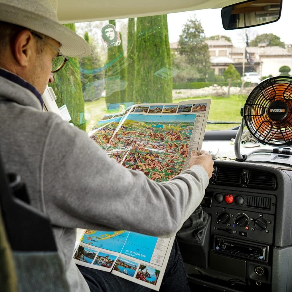 WORX 20V AC/DC (Corded/Cordless) Jobsite Fan - WX095.9 image number 5