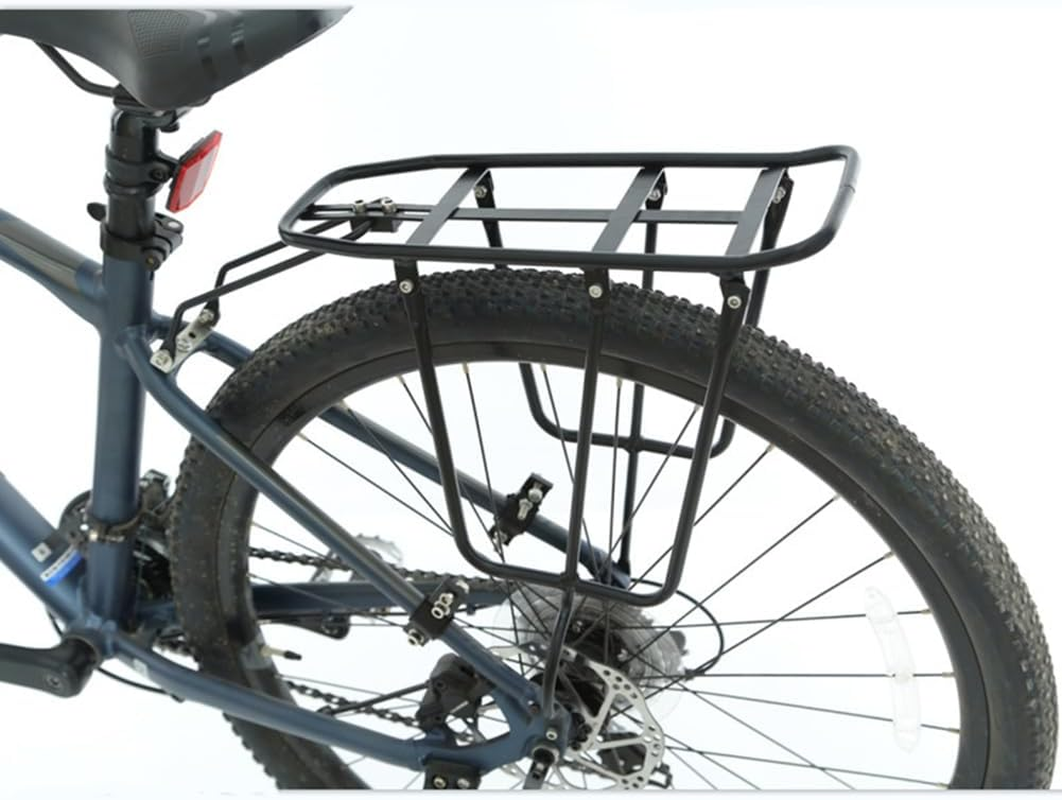 YUNNUO Bicycle Cargo Rack Rear Bike Rack,Bike Luggage Rack Fits Most Mountain Bikes and Road Bikes,130 Lbs(60Kg) Capacity image number 4