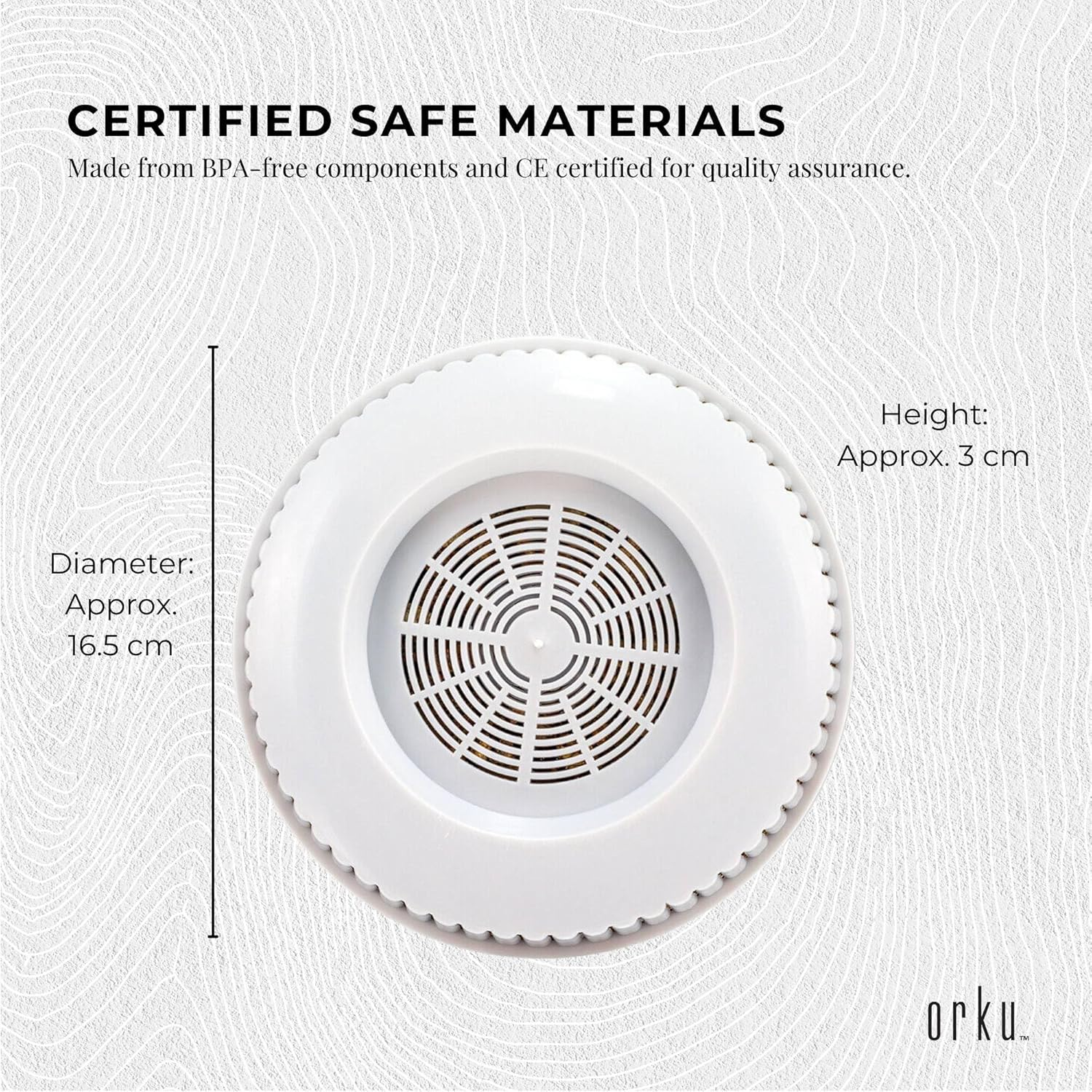 1X Mineral Stone Disc Filter Replacement for 8 Stage 28L Benchtop - Large Pad image number 6