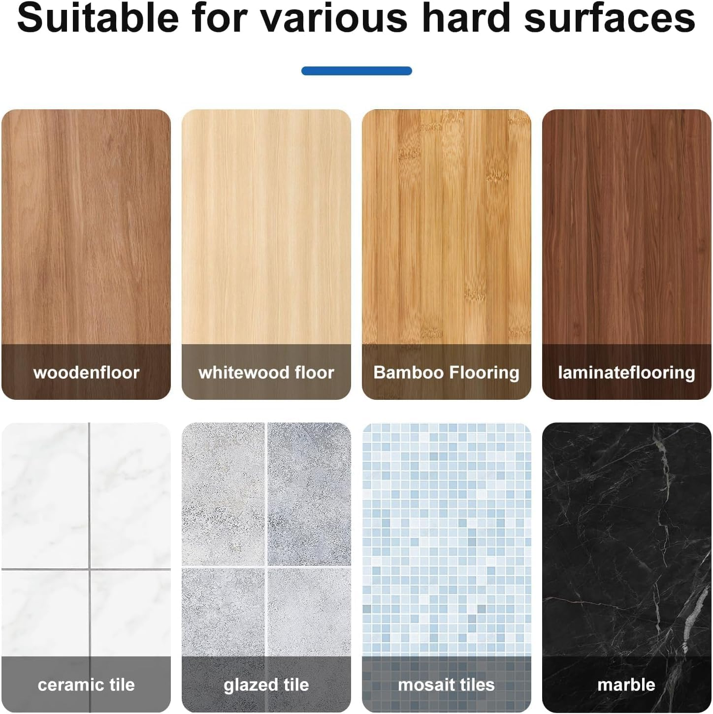 2 Bottle Lavender Floor Cleaning Solution Compatible with Tineco, Deep Cleans for Multiple Hard Floors, Suitable with All Robot Vacuums with Mopping and Cordless Wet/Dry Vacuum Mop Cleaner(1000Ml) image number 2