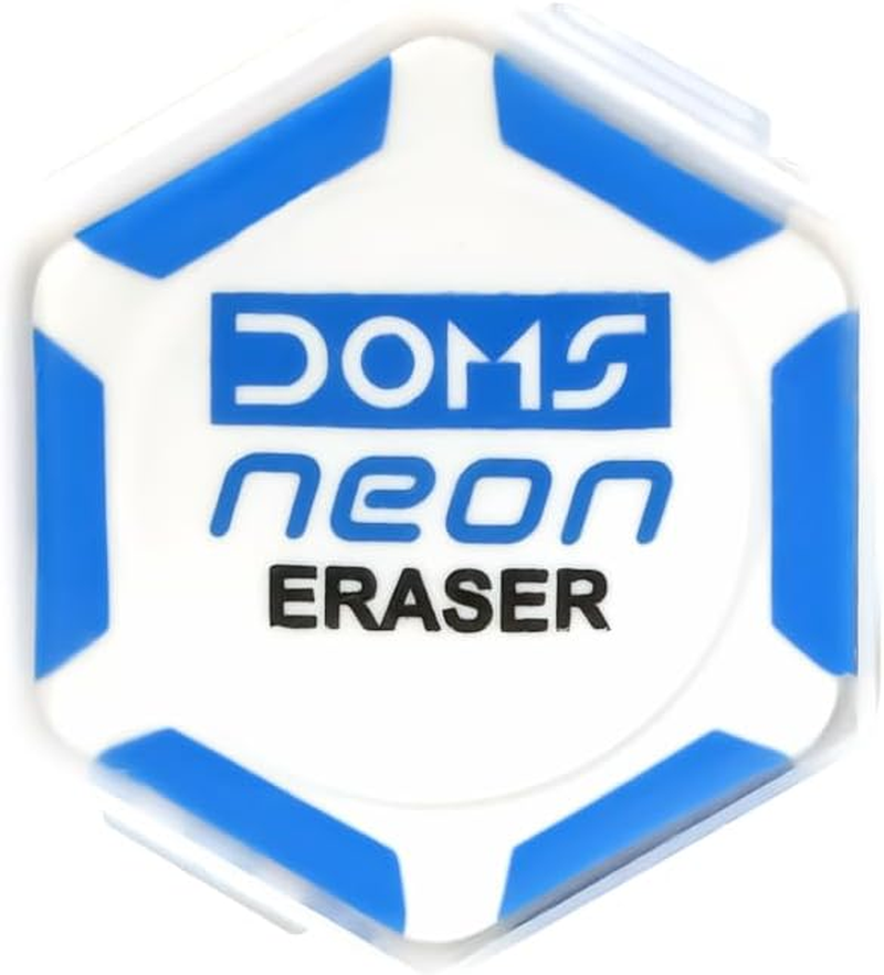 Doms X1 X-Tra Super Dark Pencils 1 Pack - 10 Pencils - 1 Eraser + 1 Sharpner + 1 Protection Cap Free