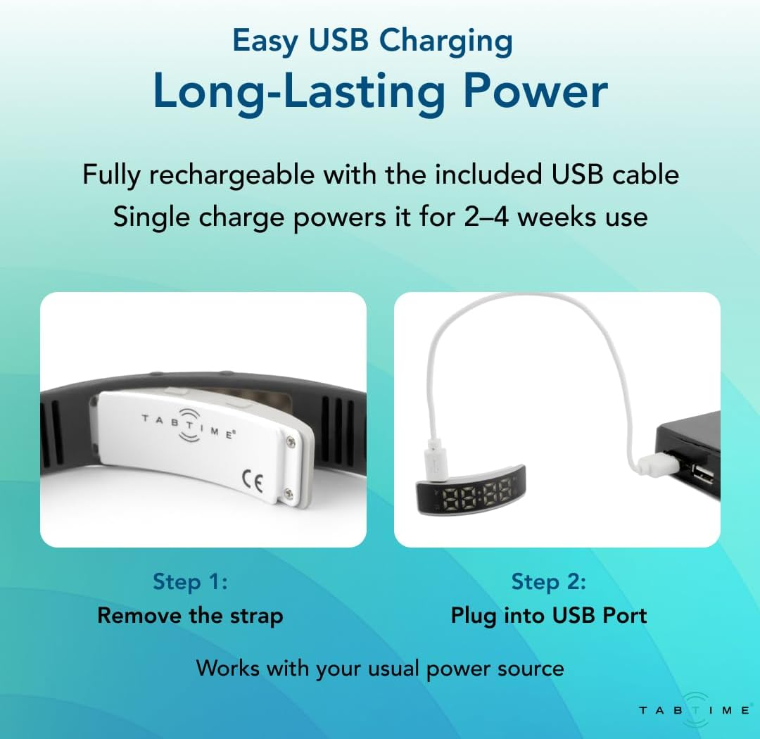 Vibrating Alarm Reminder Watch - with up to 10 Personal Alarms or Pill Reminders per Day image number 5