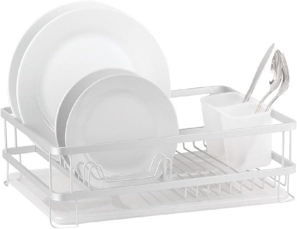 D.Line Aluminium Dish Rack with Draining Tray