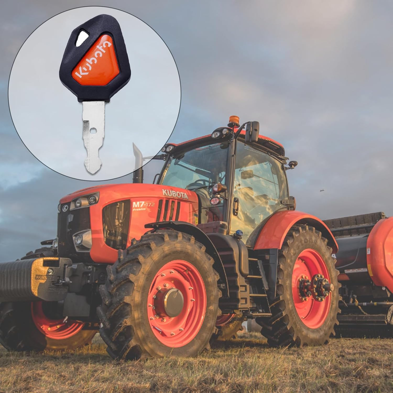 10PCS Kubota Key 459A RC411-53933 RC461-53930 Replacement for Kubota Mini Excavator Backhoe Skid Steer Track Loader SVL75 SVL90 KX121-3 KX161-3 KX41-3 KX71-3 KX91-3 U15 U17 U25S U35 L39 L45 L47 L48 image number 5