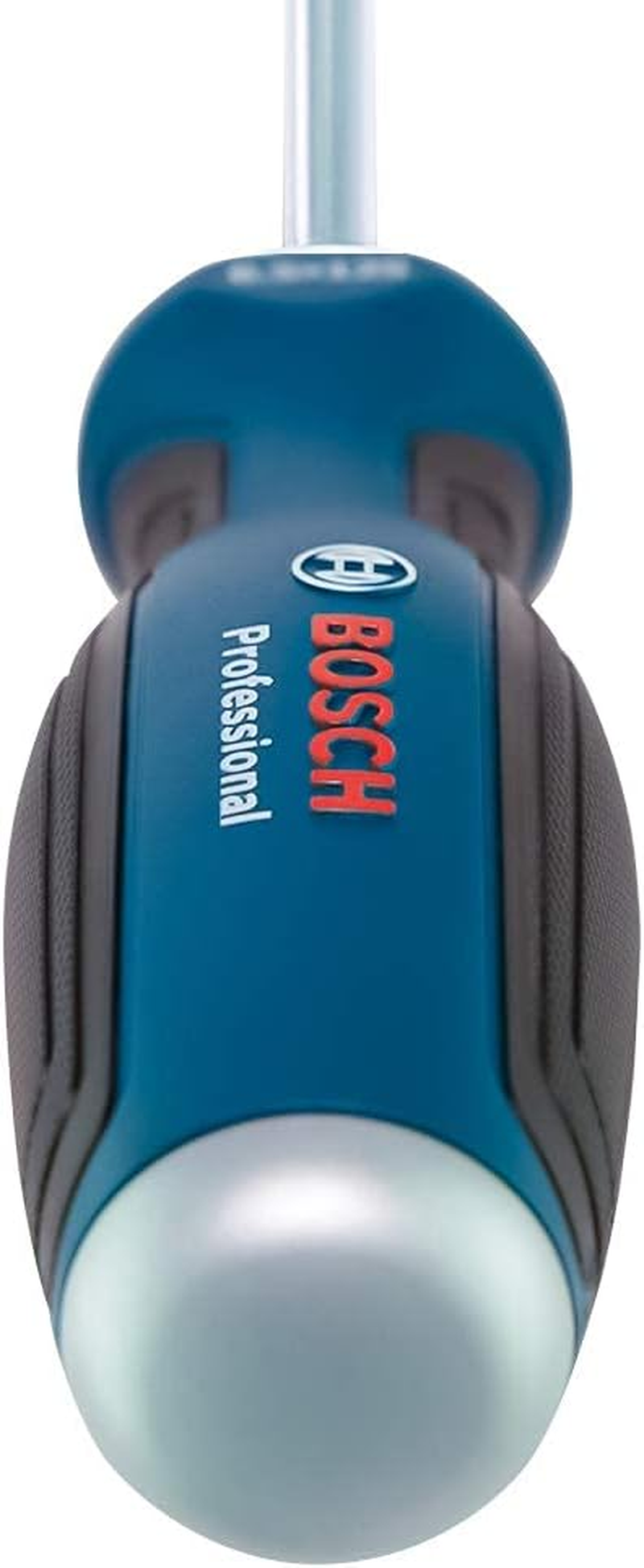 Bosch Professional Six-Part Screwdriver Set (Cross-Headed and Slotted Screwdriver, Continuous Steel Blade and Steel Cap) image number 6