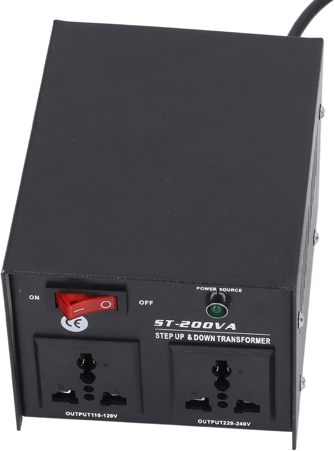 Viagasafamido 200 W Step up down Voltage Converter Power Transformer for Electrical Devices with Circuit Protection (AU Plug) image number 4