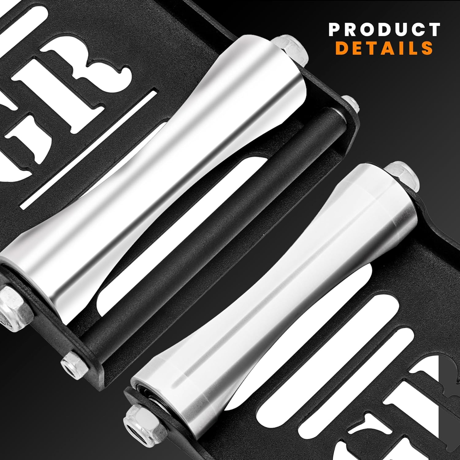 Grand Pitstop Motorcycle Wheel Cleaning Stand - Paddock Stand Replacement - Wheel Roller Stand for Tire Cleaning & Chain Lubrication - Groller (Large (Bikes < 600 Lb & Tire Width <240 Mm)) image number 6