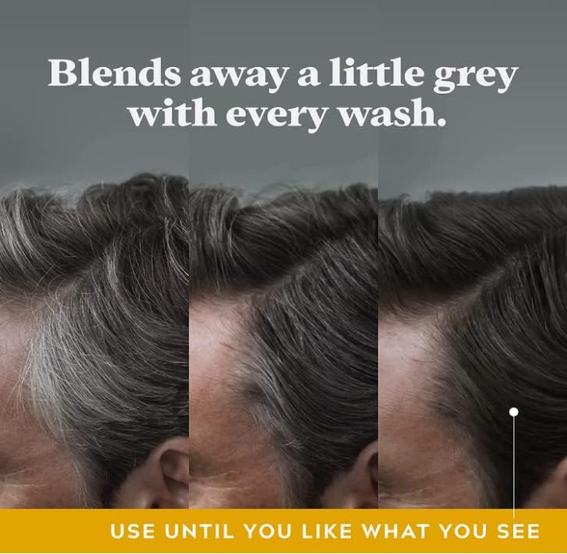 Just for Men Control GX, Grey Reducing 2-In-1 Shampoo & Conditioner for Grey Hair, New Improved Formula - All Shades 4Oz - Pack of 2 image number 5