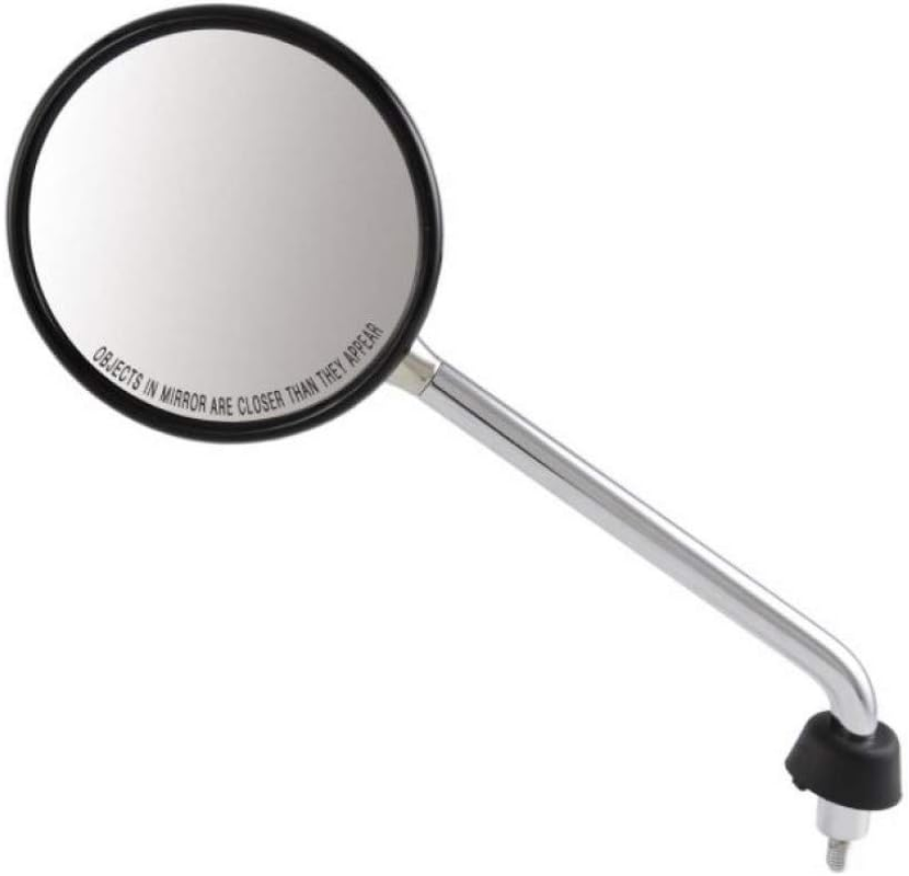 Piaggio OEM Genuine Original Vespa Left LH Side Rearview Mirror Chrome for Vespa LX 50 125 150 Chrome CM027604 CM020404 image number 1