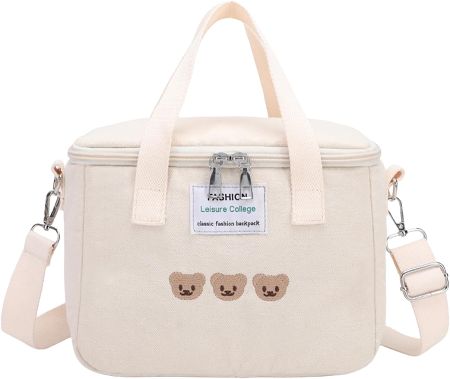 Baby Diaper Bag, Travel Storage Organizer, Cute Large Handbag | Spacious Insulation Layer Compartment Design, Adjustable Strap Utility Tote for Boys, Girls, Nursing, Stroller - Purple image number 1